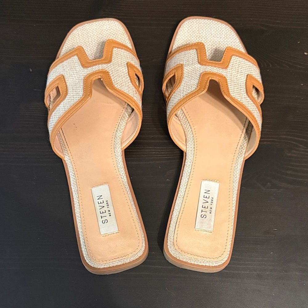 Steven New York Harlien Slide Sandals. Size 8.5